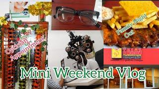 Mini Weekend Vlog//Optician Visit With My Son//Family Night Out//Texas  Grill//Sebastián Eyewear