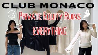 Club Monaco men + women fall/winter review | fabric, construction and fit!