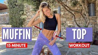 15 MIN. MUFFIN TOP WORKOUT - train & tone side abs & obliques | No Equipment | Mary Braun