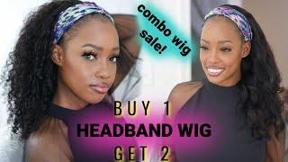 TWO Human Hair HEADBAND WIGS For The Price of ONE?! Hmmm, Let's See... | MARY K. BELLA | Mslynn Hair