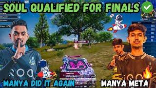 SOULQUALIFIED FOR FINALS12FINISH CHICKENMANYA DID IT AGAIN