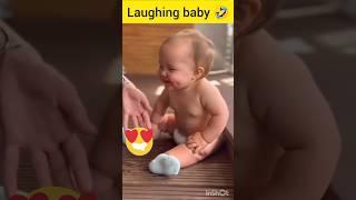 Funny baby laughing sound 