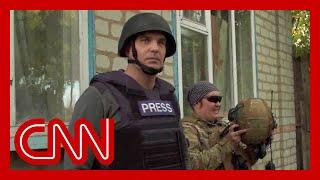 CNN reporter gets pinned down in Russian artillery strike