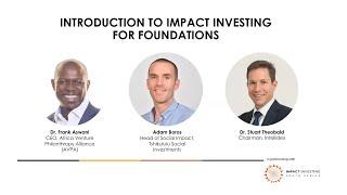 Webinar: "An Introduction to Impact Investing for Foundations"