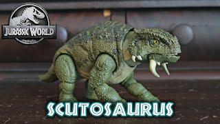 Jurassic World Hammond Collection Scutosaurus Review