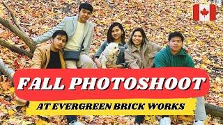 FALL PHOTOSHOOT AT EVERGREEN BRICK WORKS TORONTO | Pinoy in Canada