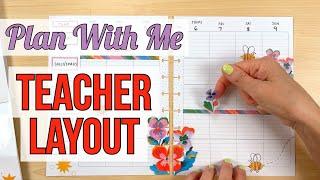 How to Decorate & Use the Teacher Layout Happy Planner if You Aren't a Teacher - Patron Inspired!