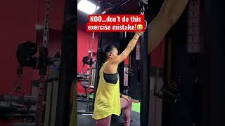 STOP doing this exercise mistake!!! #shorts