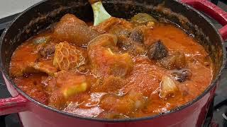 ASSORTED MEAT STEW - Perfect For Rice And Swallow