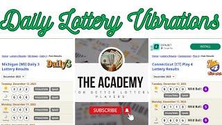 Daily Lottery Vibrations and News  11/22/24 Lottery Suggestions and Predictions