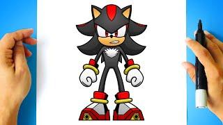 How to DRAW SHADOW - Sonic Prime