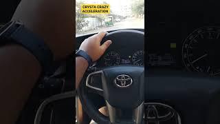 CRYSTA wheel spin ️ #innova #innovacrysta #drift #wheelspin #dieselengine #toyota #reliableworld