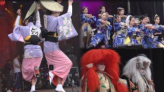 日本祭2019 Awa Odori - Brighton & Hove Jp Dance - Kimono De Go @ Japan Matsuri 2019 London Trafalgar Sq