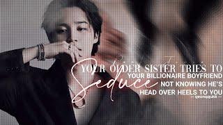 When Your Older Sister Tries to Seduce Your Billionaire Boyfriend but- || Jimin FF || Oneshot