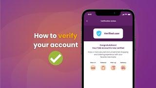 How to be verified user