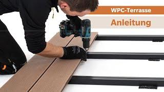 WPC Terrassendielen im Komplettset auf Unterkonstruktion verlegen | Anleitung | myHarry™