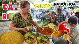 LẠ ĐỜI QUÁN CHAY NÚP HẺM NỔI TIẾNG MÓN CÀ RI CHAY KHÁCH ĐÔNG NƯỜM NƯỢP TỪ SÁNG ĐÃ CÓ KHÁCH ĐẾN ĂN