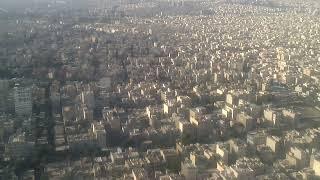 Landing at Tehran (Mehrabad Airport)