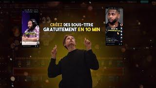 Comment Ajouter Les Sous-Titres de Yomi Denzel aux Réels &  TikToks GRATUITEMENT (Tutoriel complet)