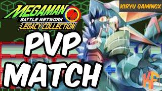 Megaman Battle Network Online PVP Match GREGAR PLAYER!