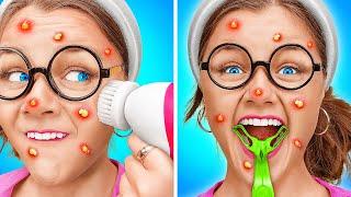 EXTREME MAKEOVER CHALLENGE || Lustige DIY-Crafts Makeup-Hacks! Schönheitsgadgets von 123 GO! TRENDS