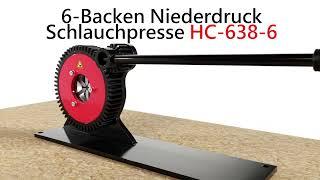 BRADO Industry Supplies - Niederdruck Schlauchpresse HC-638-6