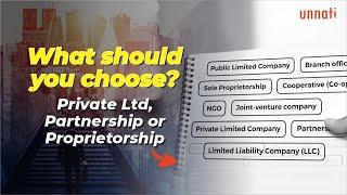 Which Business Structure is right for you: Private Limited, Partnership Or Proprietorship? | ILEAD