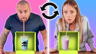 NE BUVEZ JAMAIS ÇA !! (Mystery drink challenge en couple)