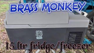 Brass monkey 15ltr fridge/freezer