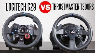 Logitech G29 Driving Force Racing Wheel vs Thrustmaster T300RS - Full Comparison