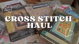 Flosstube #20 Cross stitch haul!