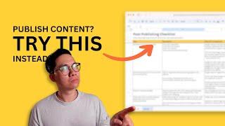  Add This SOP to Your Content Publishing Workflow Right Now