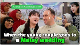 British boyfriend went to Malay wedding for the first time | EP.6 | British boyfriend in Malaysia