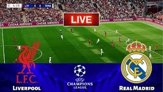 LIVE | Liverpool vs Real Madrid - UEFA Champions League 2024/25 | PES 21 Simulation