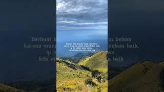 view merbabu saat cerah