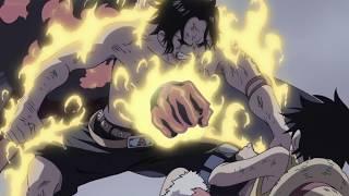 Ace Dies In Front of Luffy !!! HD