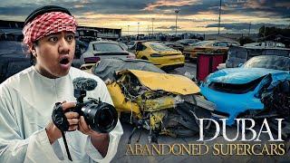 Exploring Abandoned Super Cars in Dubai! *most expensive*