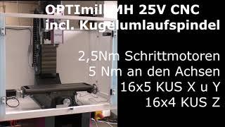 MH 25V mit Einhausung und Pneumatik Schnellwechsler