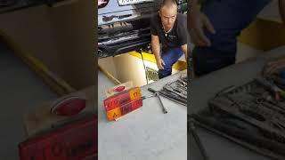 Установка фаркопа BMW X5 F15 фаркоп вестфалия