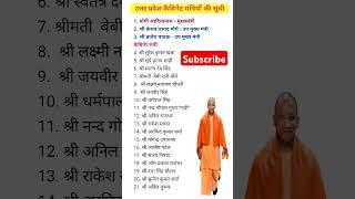 up cabinet minister | yogi aadityanath | yogi cabinet ministers list | general knowledge | up state