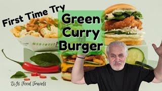 First Time Ever Trying a Green Curry Burger