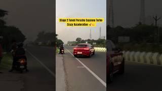 Tuned Porsche crazy Acceleration #porsche #tunedcars #cartuning #supercars #chennai #trending