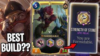 The BEST Way to Play Vi is FORMIDABLE?? - Legends of Runeterra