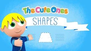 Trapezoid - SHAPES - The Cute Ones - Activities