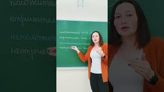 (не) положительные и (не)отрицательные числа
