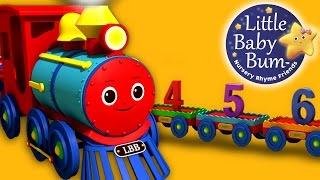 1 to 20 Number Train | Nursery Rhymes for Babies by LittleBabyBum - ABCs and 123s