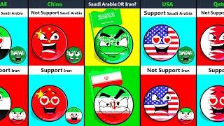 Saudi Arabia or Iran? Who Will The Countries Of The World Support?