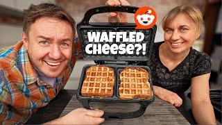 6 Viral Kitchen Hacks Tested – Waffled Cheese & More!