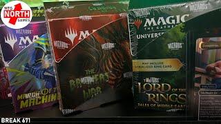 LOTR, BRO, MKM, MoM! 4 Collector Box MTG Serial Battle