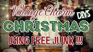 Turn Junk Into Christmas TreasuresEasy Fresh Ideas DIY Christmas With Free Items‼️